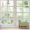 6-Piece Colorful Crystal Suncatcher Set for Home Decor