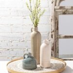 Charming Sullivans Ceramic Jug Vase Set for Farmhouse Decor