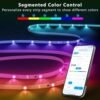 DAYBETTER RGB Smart IC LED Strip Lights for Vibrant Decor