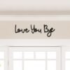 Dripykiaa Love You Bye Wall Sign - Boho Home Decor