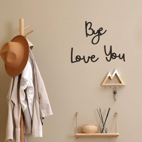 Dripykiaa Love You Bye Wall Sign - Boho Home Decor